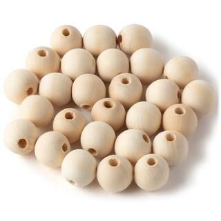 3/4" Round Wood Beads by ArtMinds™ | Michaels Stores