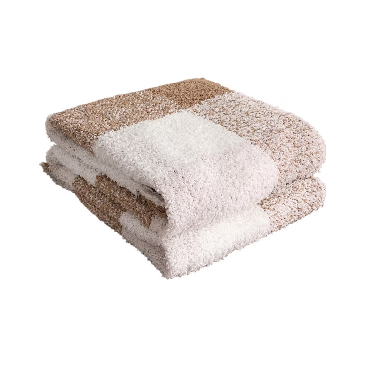 Kate Aurora Country Farmhouse Chic Ultra Soft Chenille Buffalo Check Plaid Throw Blanket - 50" x ... | Target