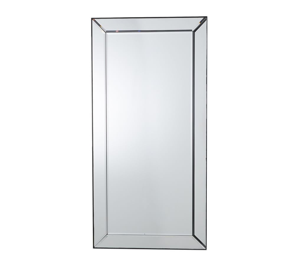 Astor Beveled Oversize Rectangular Mirror, 24 x 48" | Pottery Barn (US)