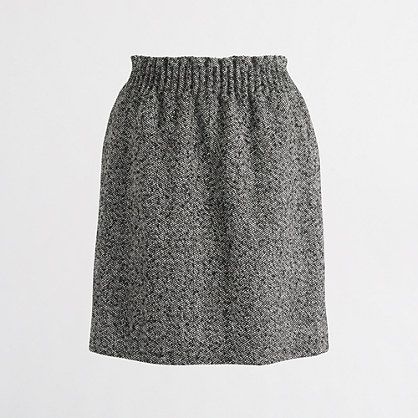 Herringbone sidewalk skirt | J.Crew Factory