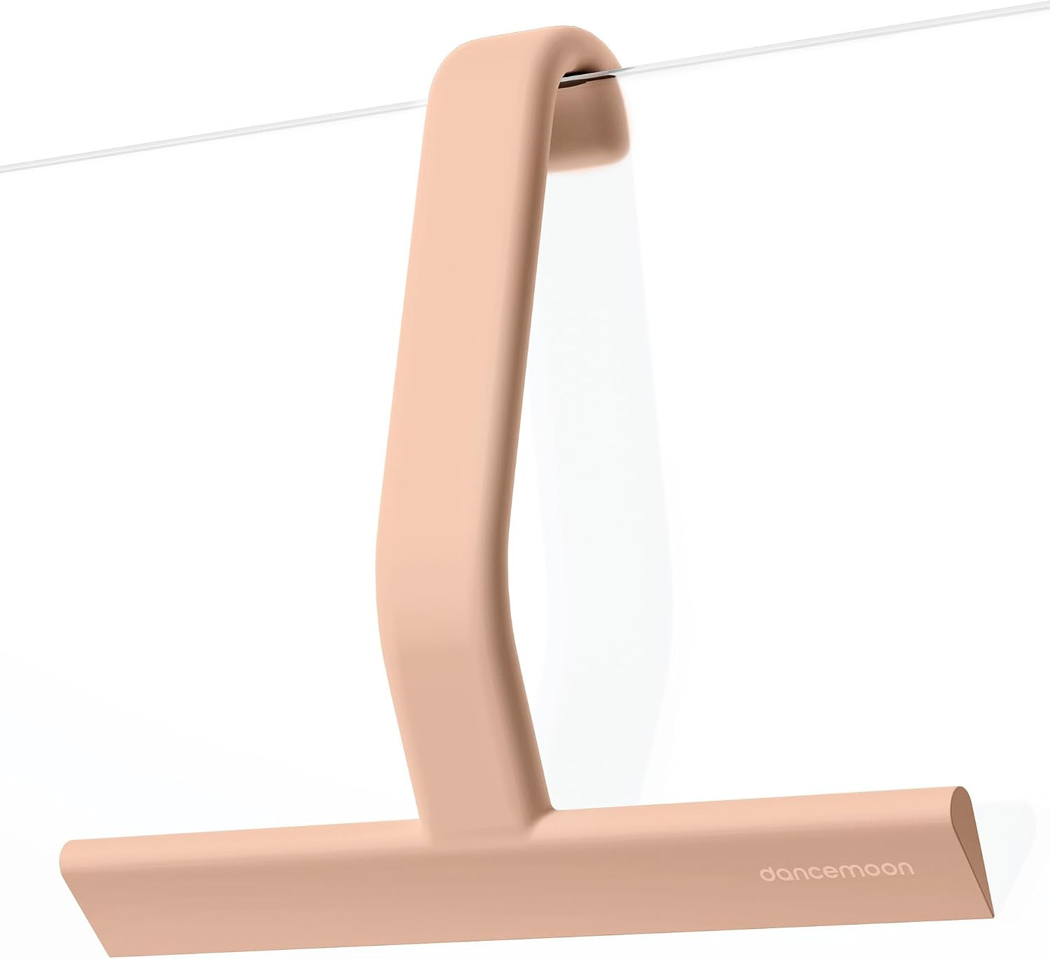 JustHang Shower Squeegee with Built-in Hook, 10-Inch Terracotta | Amazon (US)
