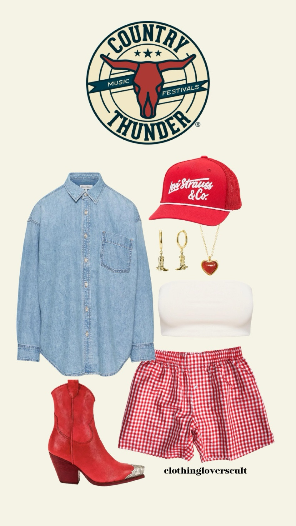 COUNTRY THUNDER OUTFIT INSPO

#LTKstyletip #LTKparties #LTKFestival