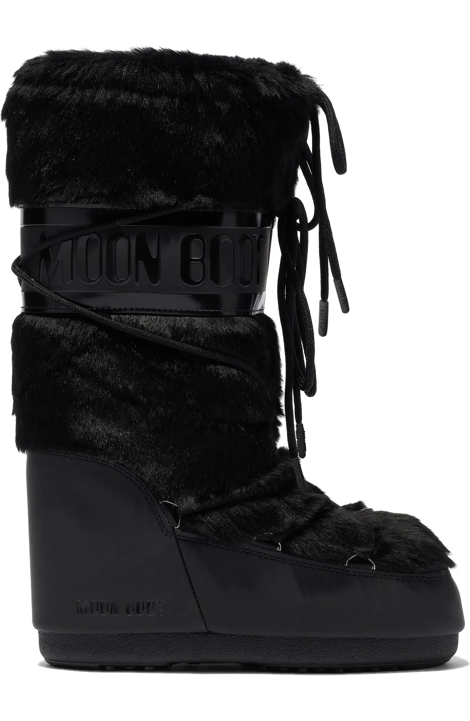 Icon Faux Fur Water Repellent Moon Boot® (Women) | Nordstrom