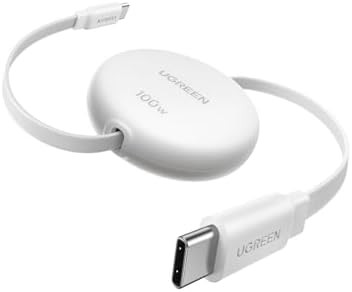 UGREEN 100W Retractable USB C Cable, Type C Cord USB C Charger Cable for iPhone 17/16/15, MacBook... | Amazon (US)