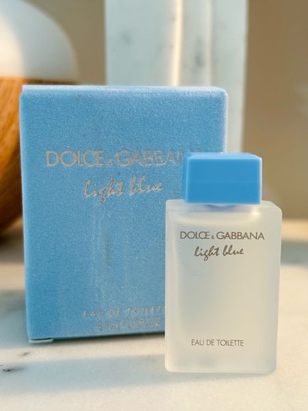 Dolce & Cabbana Light Blue perfume

#LTKSeasonal #LTKGiftGuide #LTKBeauty