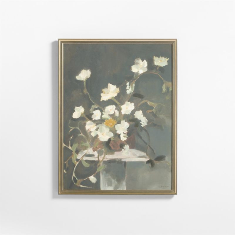 "August Growth" by Sadie Byron 29"x38" Framed Wall Art Print | Crate & Barrel | Crate & Barrel