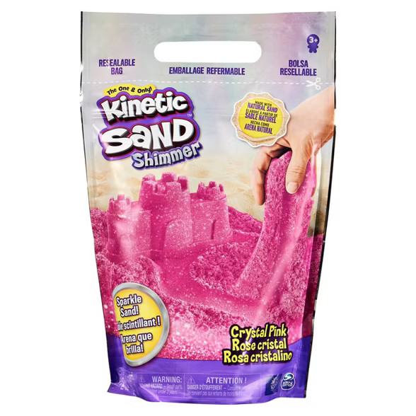 Kinetic Sand - Crystal Pink 2lb Bag | Target