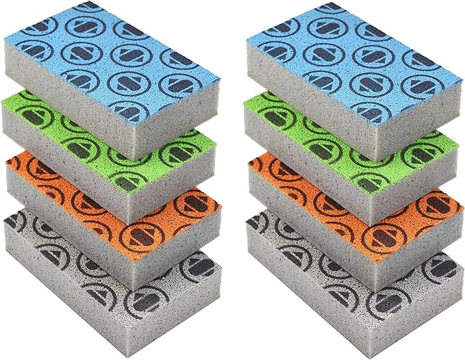 Skura Style Smart Kitchen Dish Sponges (Bulk 8 Pack) | Odor Free Non-Scratch Scrub Pad | Househol... | Amazon (US)