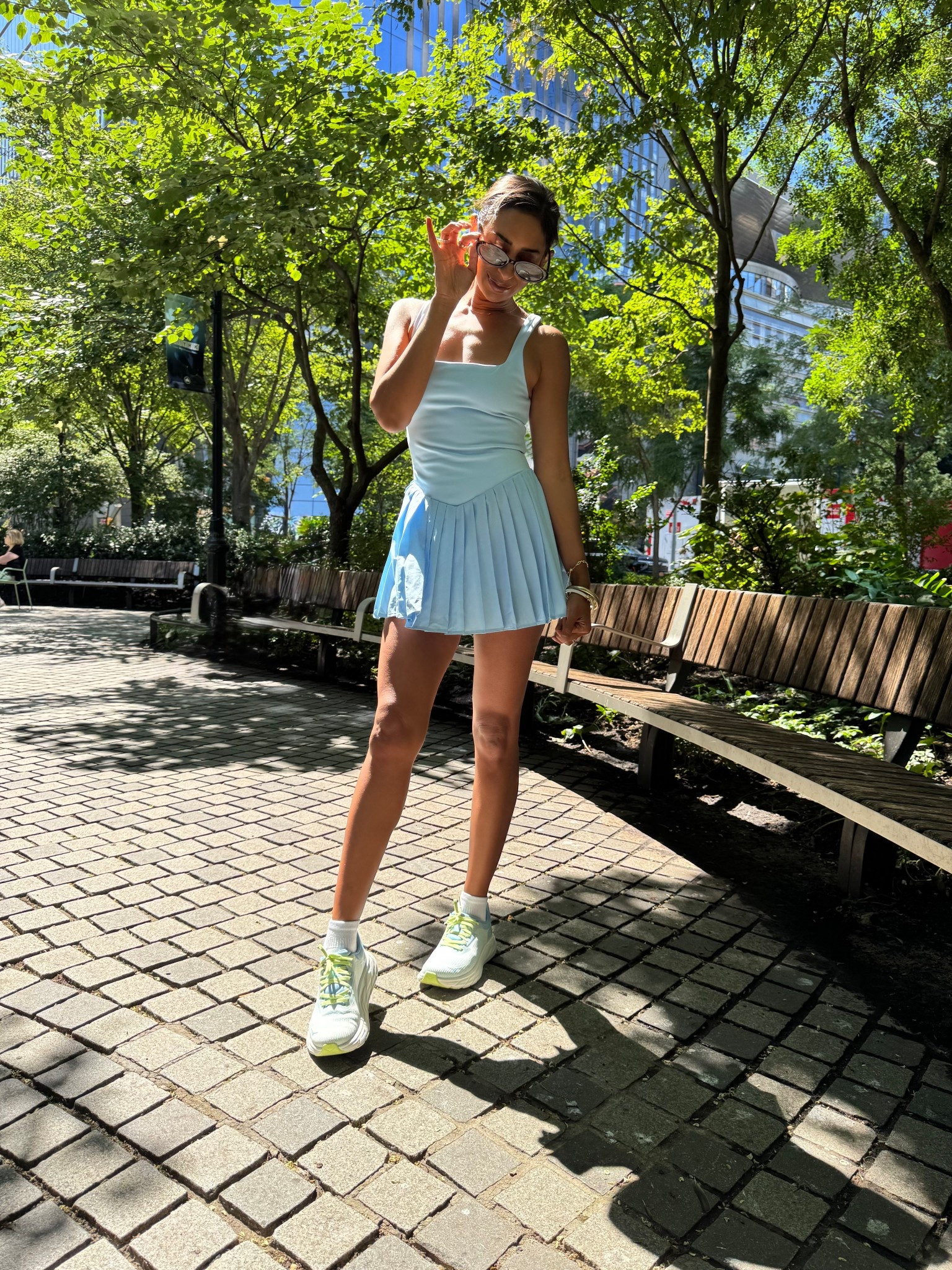 Athletic dress and similar sneaks 