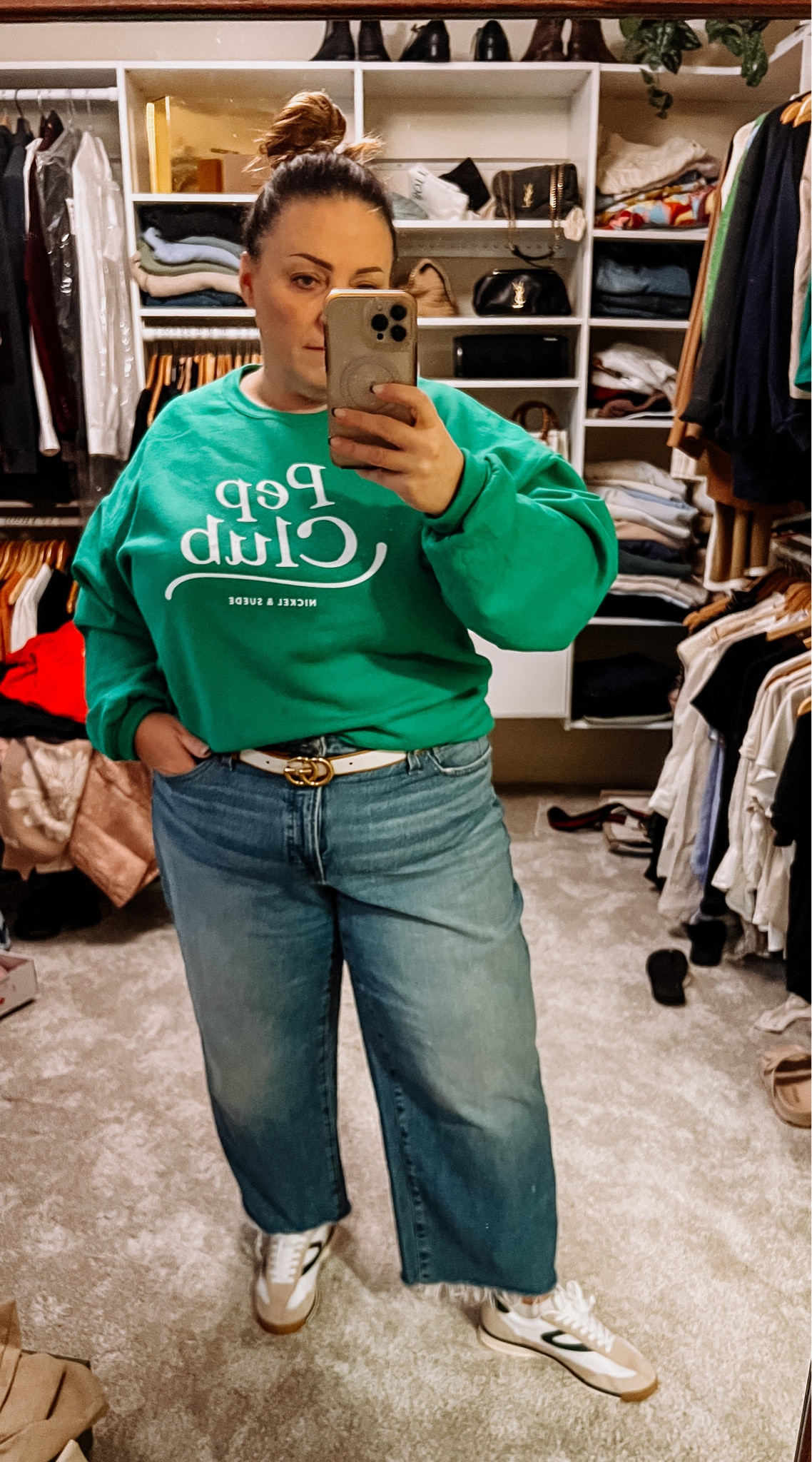 Kelly green seems to be the color of the season.

#LTKSeasonal #LTKplussize #LTKover40