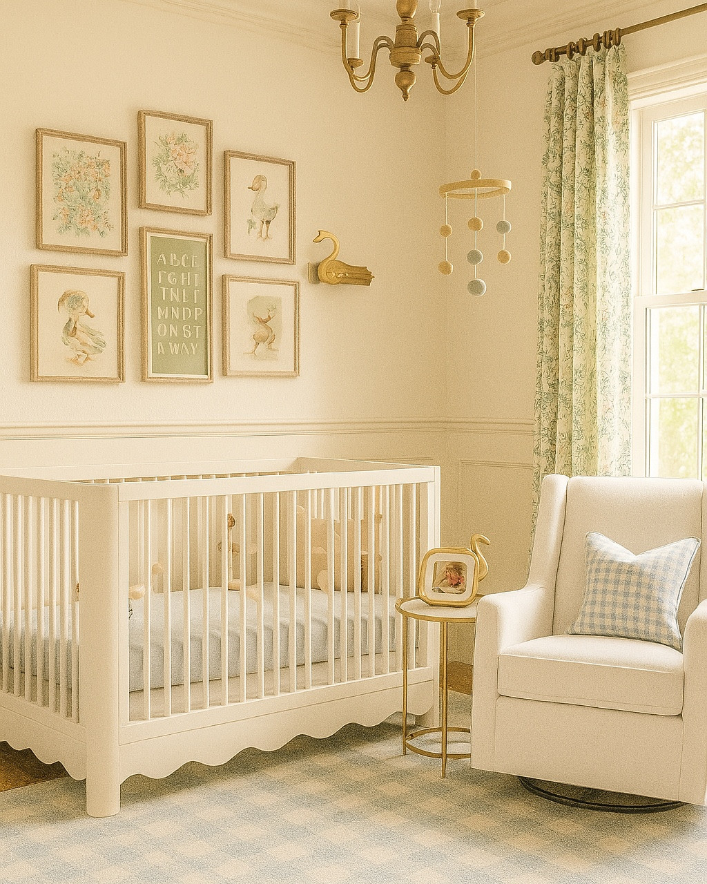 Nursery room design, boy or girl nursery, classic style 

#LTKHome #LTKBaby #LTKBump
