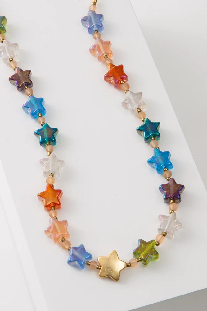Lucky Star Glass Necklace | Noonday