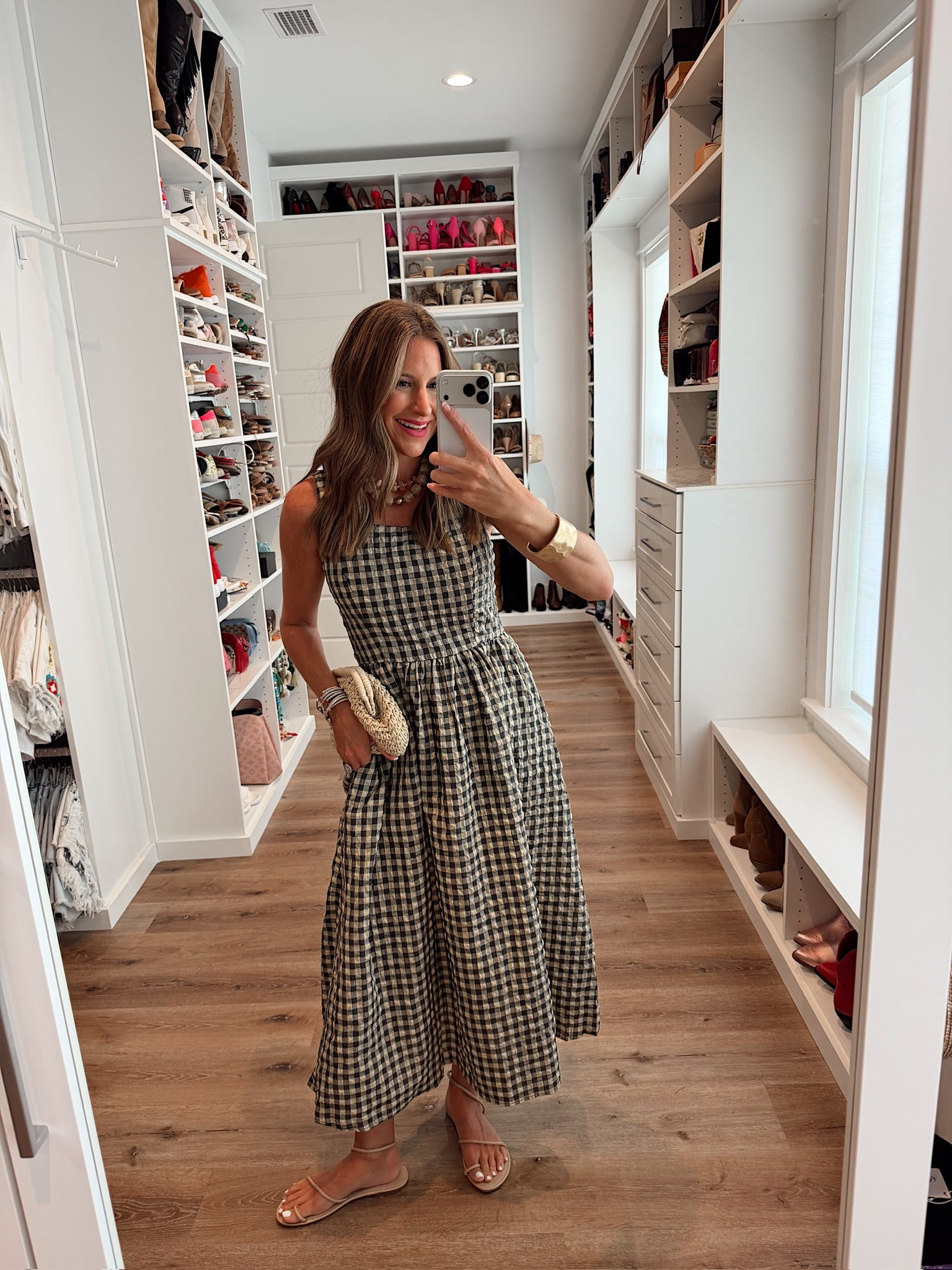 In a small dress, necklace, sandals and accessories - fits tts.

#LTKootd #LTKgrwm #LTKSeasonal