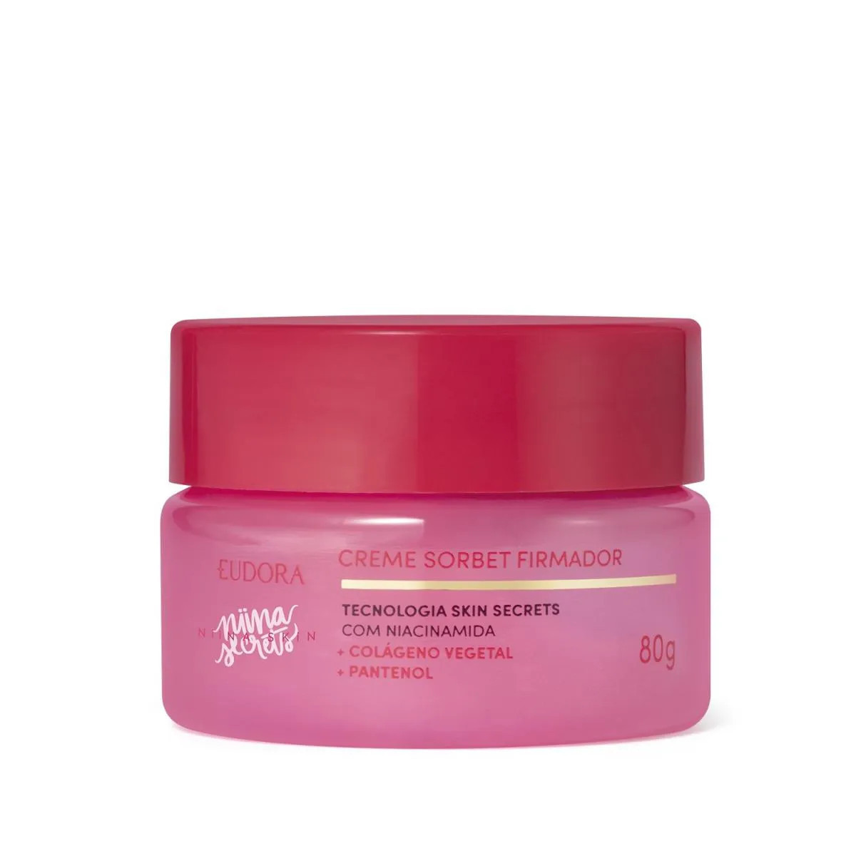 Eudora Niina Secrets Skin Sorbet Firmador Facial 80G | DrogaRaia (BR)