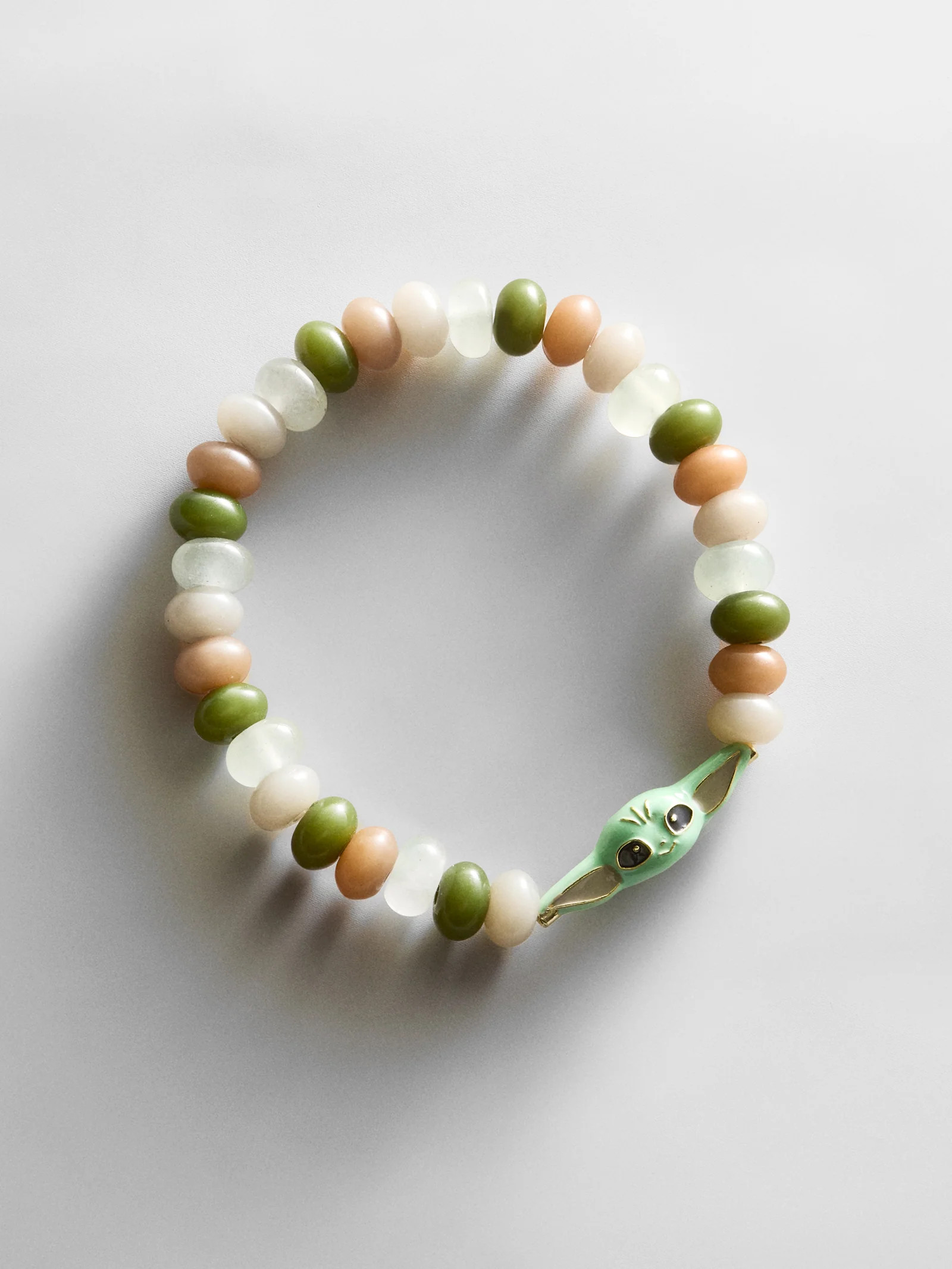 STAR WARS™ GROGU™ Beaded Charm Bracelet - Grogu | BaubleBar