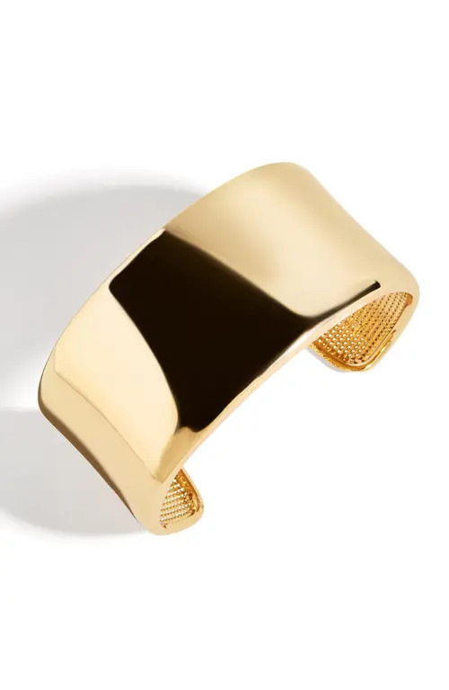 BaubleBar Ashton Cuff Bracelet in Gold at Nordstrom | Nordstrom