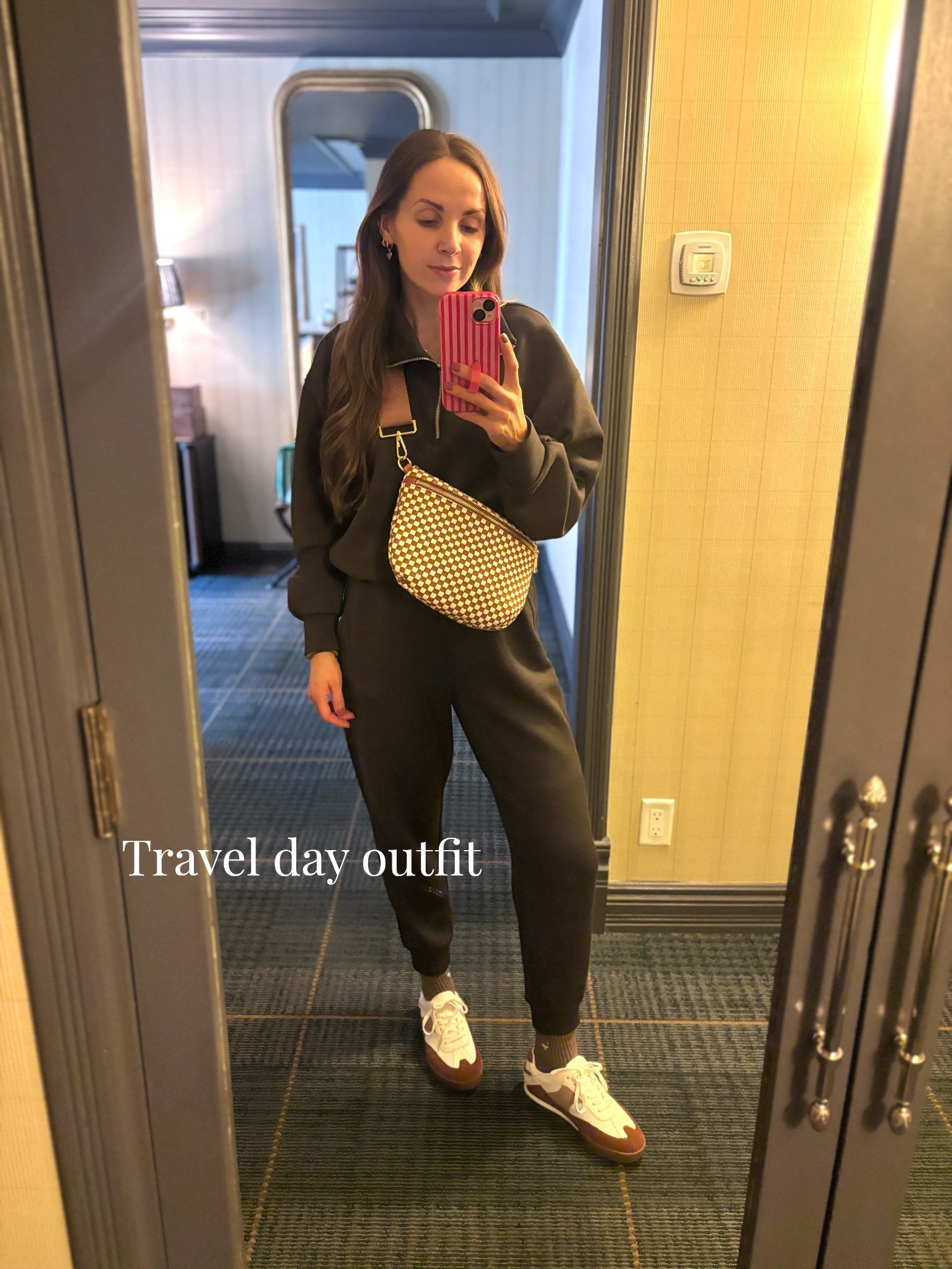 Outfit of the day traveling to aspen Colorado! This set is so comfy and super affordable. I’m in a size small in top and bottom. 