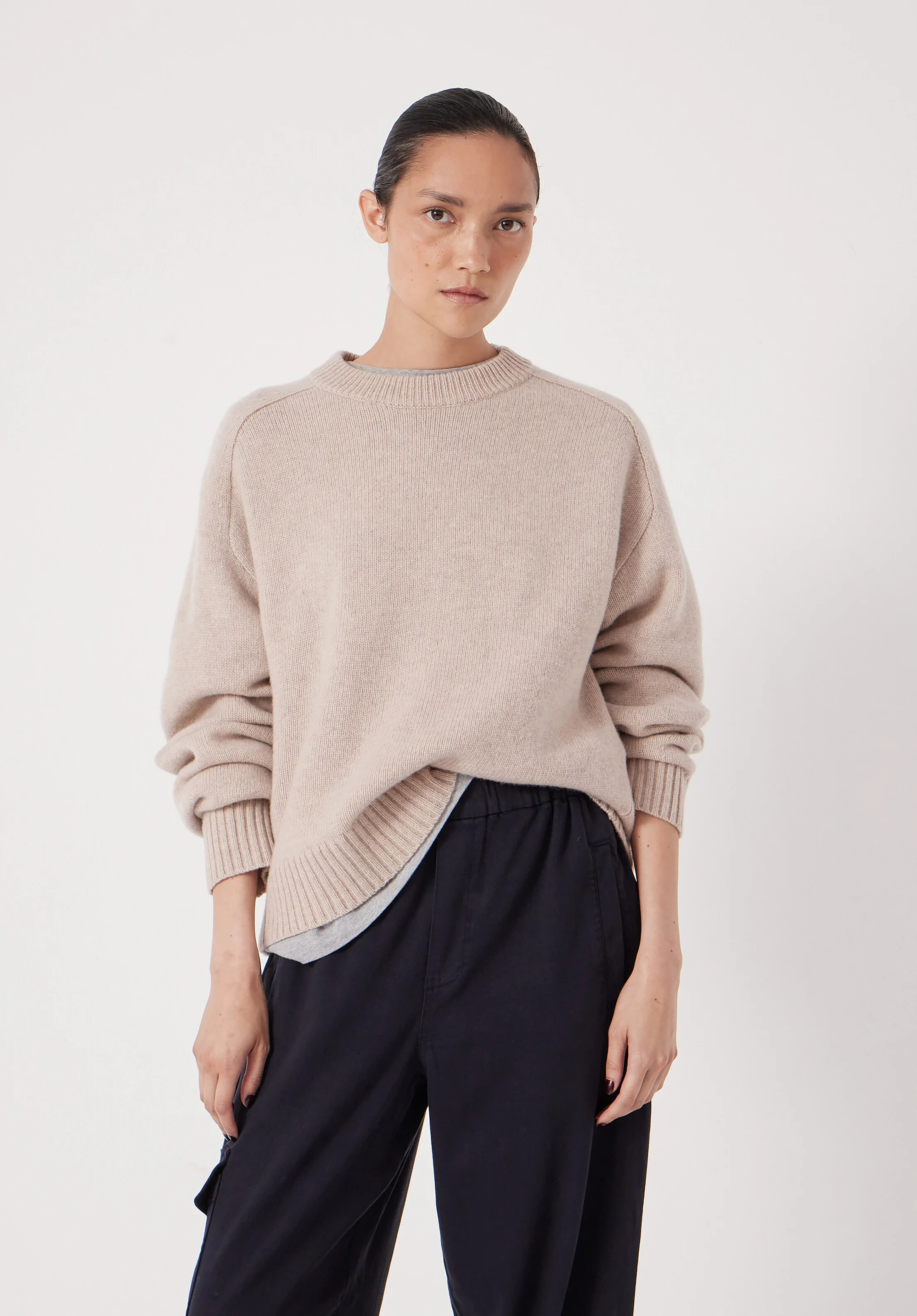 Nina Merino Wool Jumper | Hush UK