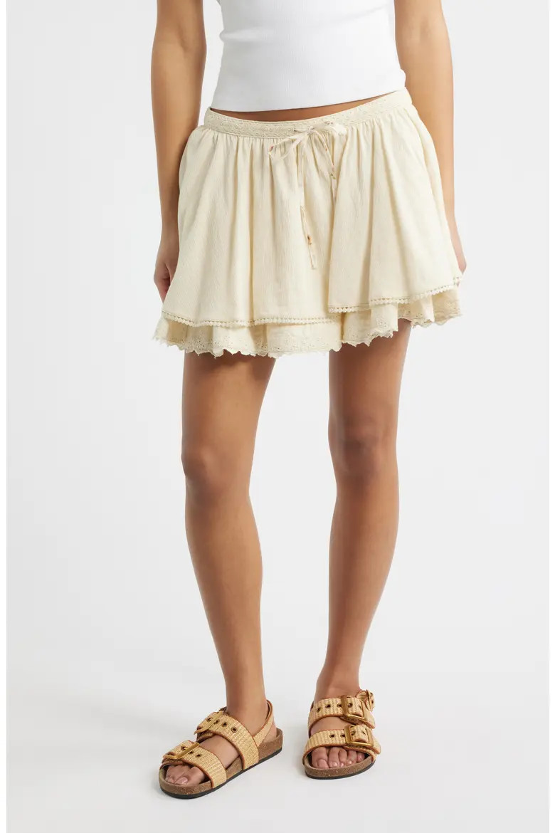 Tulip Layered Miniskirt (Women) | Nordstrom | Nordstrom