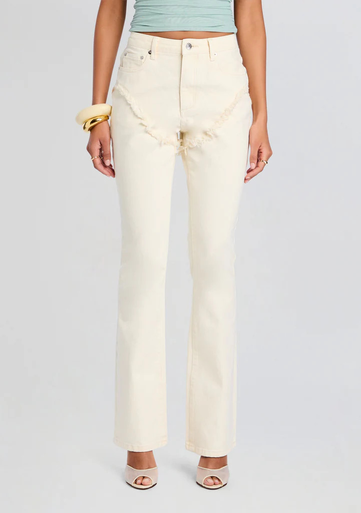 Dahlia Frayed Bootcut Jean | Retrofete
