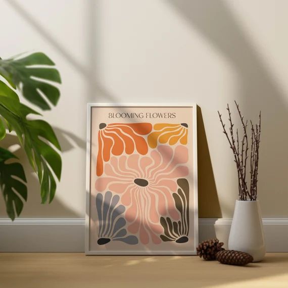 Matisse Print, Henri Matisse Print Wall Art, Flowers Poster, Digital Download Wall Print, Large P... | Etsy (US)
