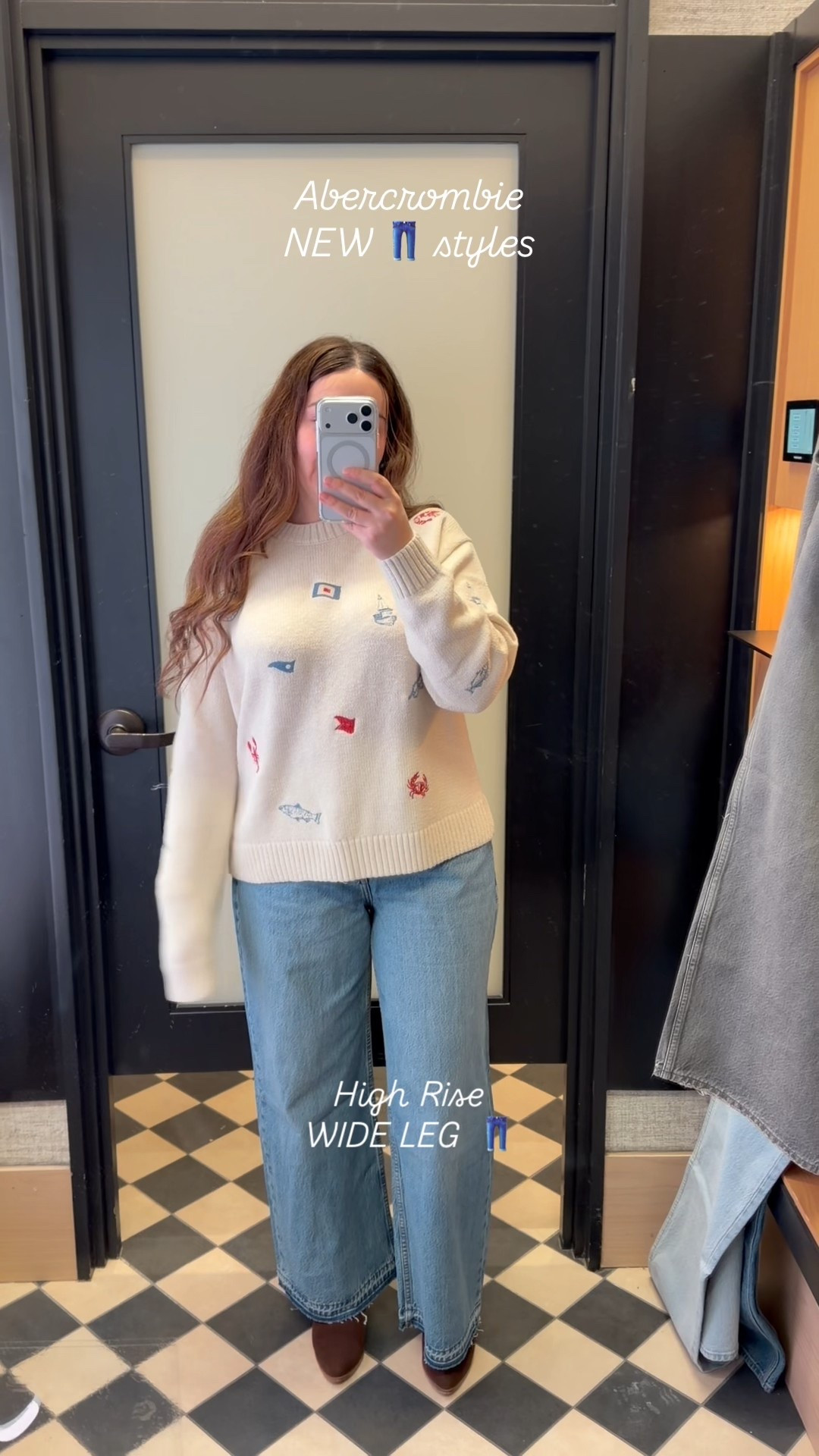 Abercrombie new Jeans 👖 styles, wide leg jeans, high rise jeans, Abercrombie, denim 

#LTKSeasonal #LTKootd #LTKSaleAlert