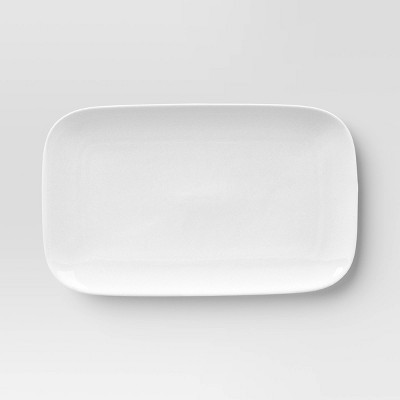 13" New Porcelain Rectangle Serve Platter - Threshold™ | Target