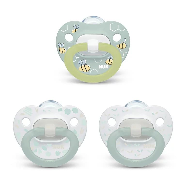 NUK Orthodontic Pacifiers, 3 Pack, 0-6 Months | Walmart (US)