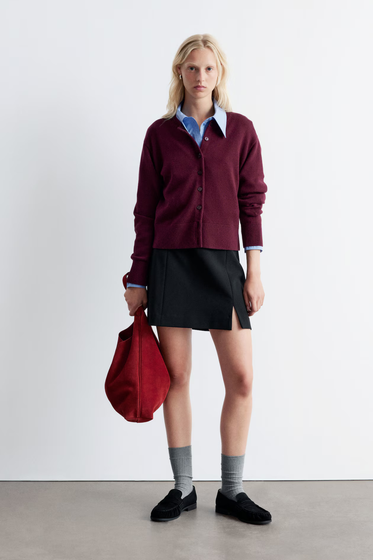 Wool-Blend Cardigan | H&M (UK, MY, IN, SG, PH, TW, HK)