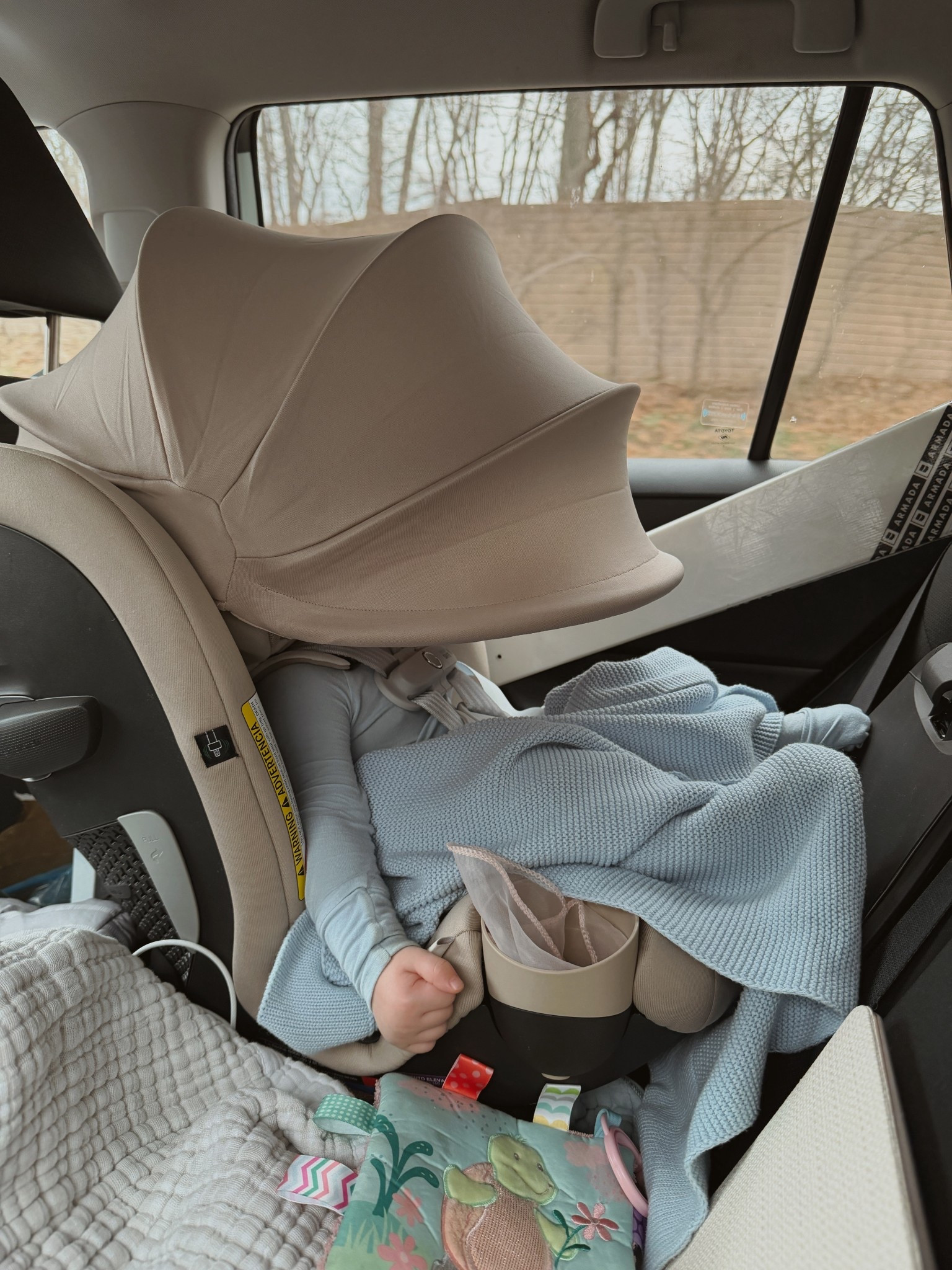 We upgraded Rhys's car seat and went with this one. He should be able to grow with this seat until he no longer needs a car seat! I loved the neutral color, it rotates, and the sunshade shade is awesome! 

#LTKBaby