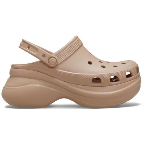 Crocs Women Classic Bae Clog Pink Caramel Women 10 Medium | Amazon (US)