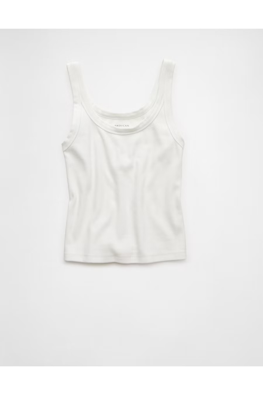 AE Daily Fave Tank Top Women's Raw White XL | American Eagle Outfitters (US & CA)