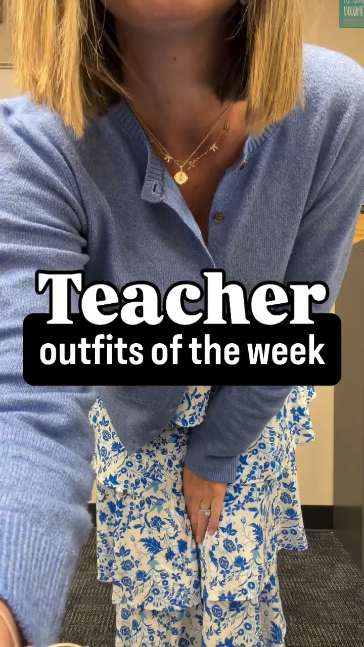 I think this is my favorite week of outfits…all school year?! Shop these (exact and similar) on my LTK. Search SchoolinStyle or link in bio.