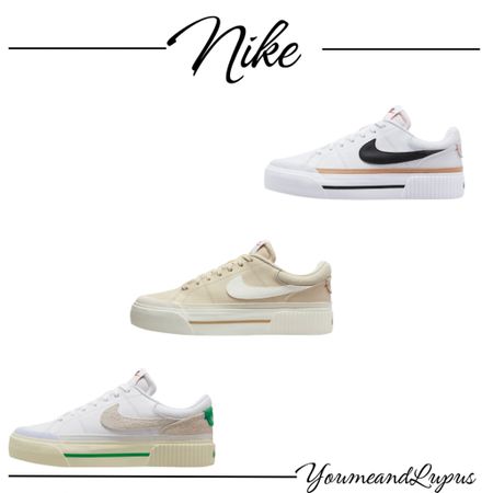 Nike shoe favorites. Nike Court Legacy Lift, Nike sale, tennis shoes, favorite shoes, Nike finds, YoumeandLupus, casual shoes, comfy Nike finds

#LTKshoecrush #LTKMostLoved #LTKstyletip