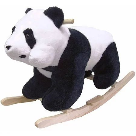 Happy Trails Plush Rocking Animal, Panda Bear | Walmart (US)