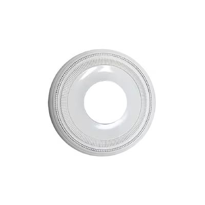 Portfolio  20-in W x 20-in L White Composite Ceiling Medallion | Lowe's