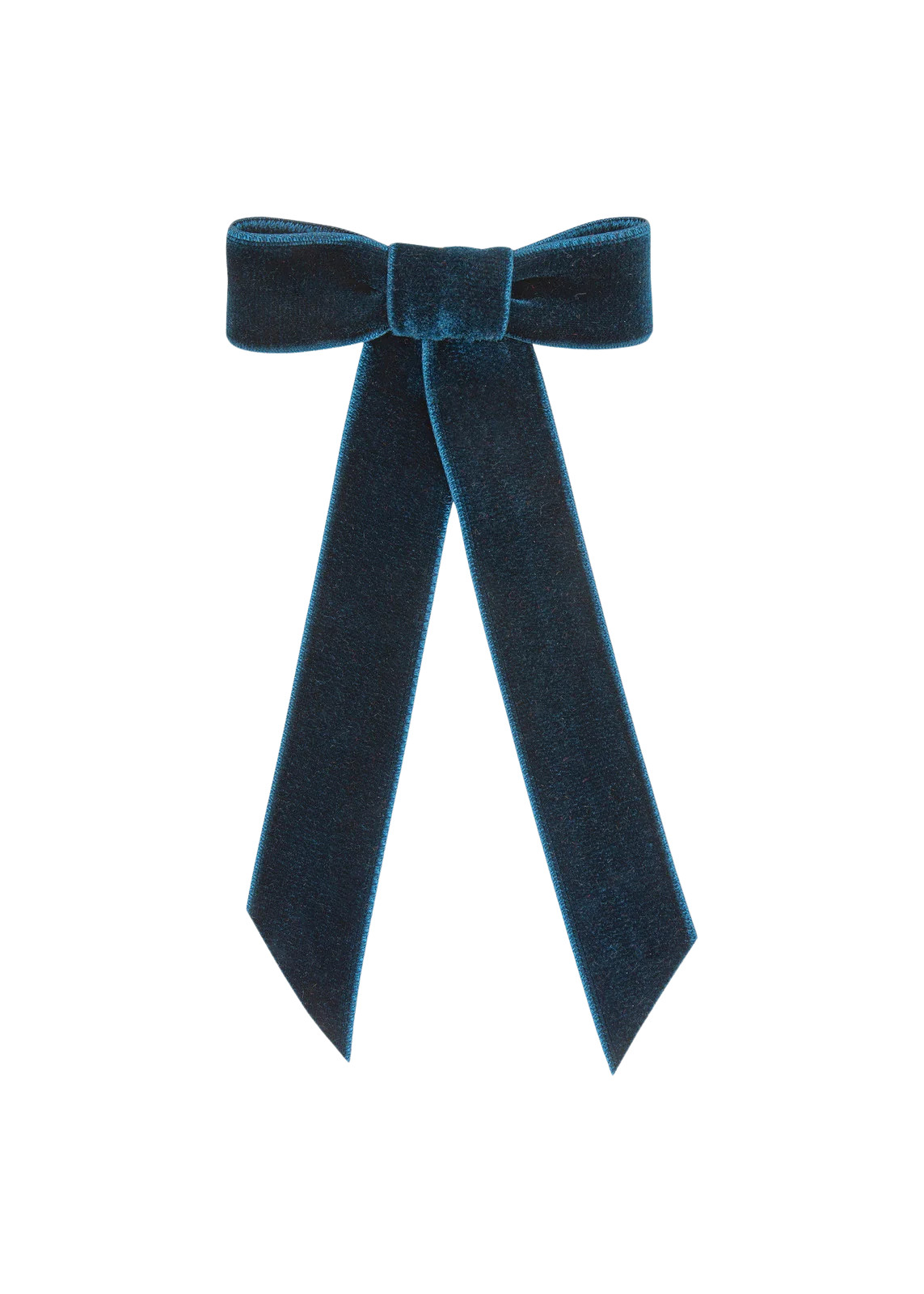 Velvet Bow Barrette | Over The Moon