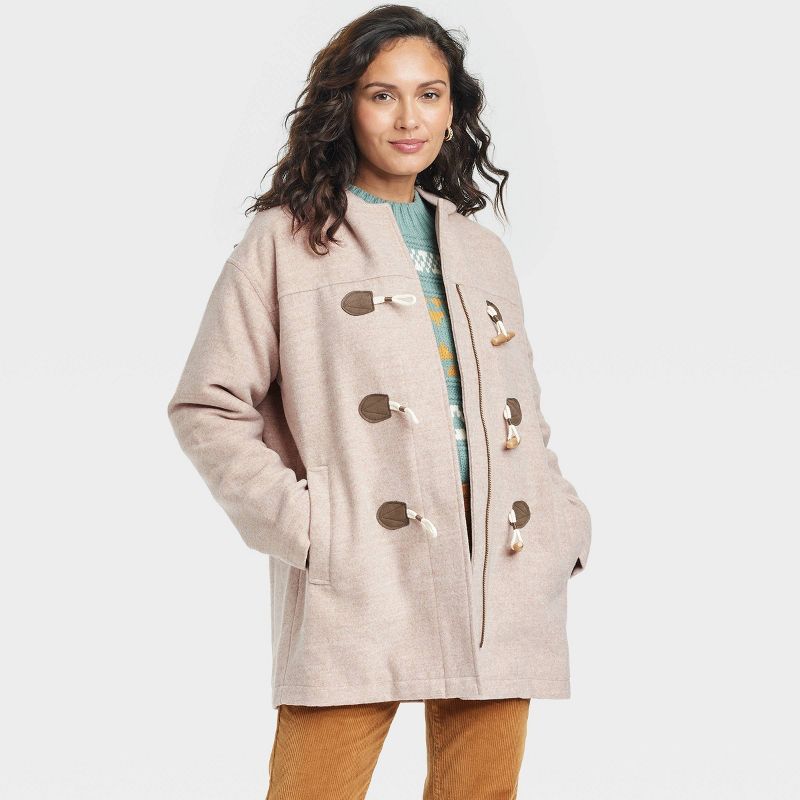 Women's Hooded Duffel Overcoat Jacket - Universal Thread™ | Target