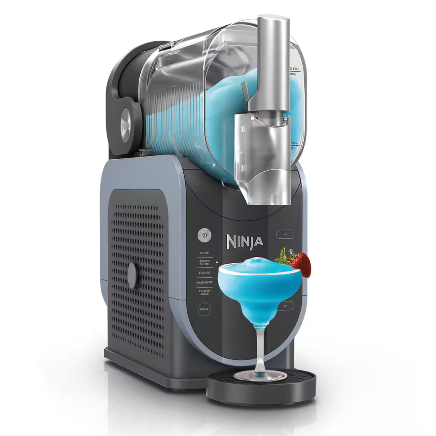 Ninja - SLUSHi 5-in-1 Professional Frozen Drink Maker, 88 oz. Frozen Drink & Slushie Machine, 5 Preset Programs - Artic Blue & Gray | Best Buy U.S.