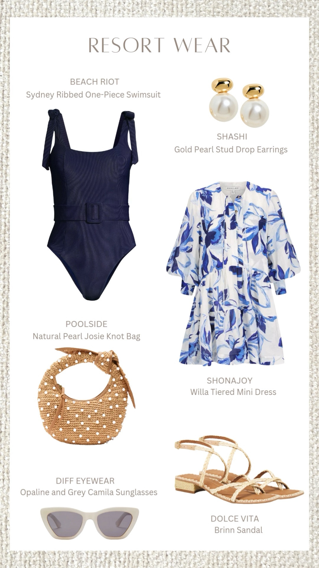 Effortlessly chic in white, blue, and neutrals. Resort-ready and sun-kissed! #ResortWear #ChicAndEffortless #CoastalStyle #VacationOutfit #BeachyOutfit #SummerEssentials #StyleInspo #TimelessFashion #Neutral #LTKSpring #LTKResortwear



#LTKStyleTip #LTKOver40 #LTKSwim