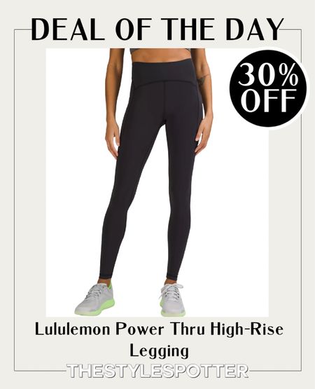 Deal of the Day! 🚨 
Finding black Lululemon Leggings on sale is a rare occurrence. You can save 30% on these Lululemon Power Thru Leggings. Most sizes still available!
Shop the deal 👇🏼 


#LTKHoliday #LTKGiftGuide #LTKCyberweek
