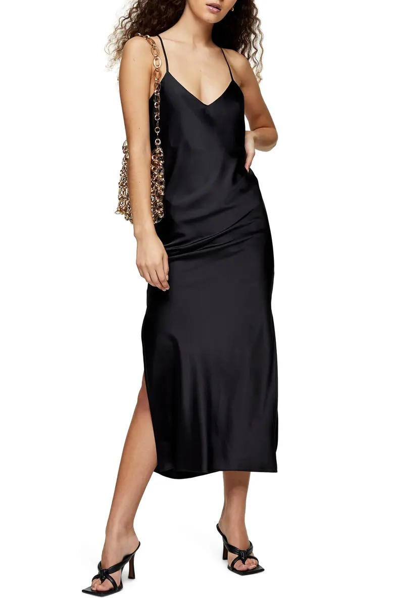 Cowl Back Satin Slipdress | Nordstrom