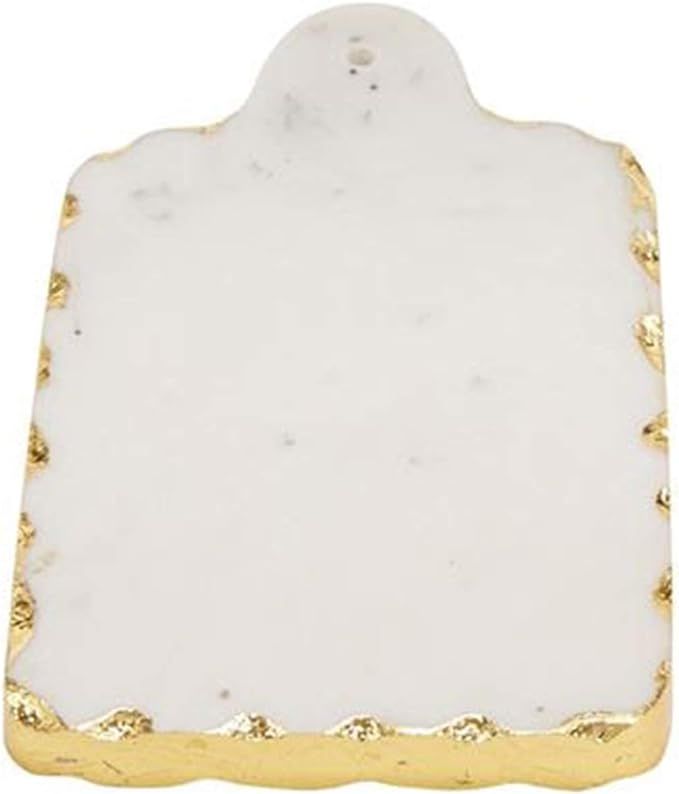 Mud Pie Rectangular Gold Marble Board, 7.50"" x 4.50""" | Amazon (US)