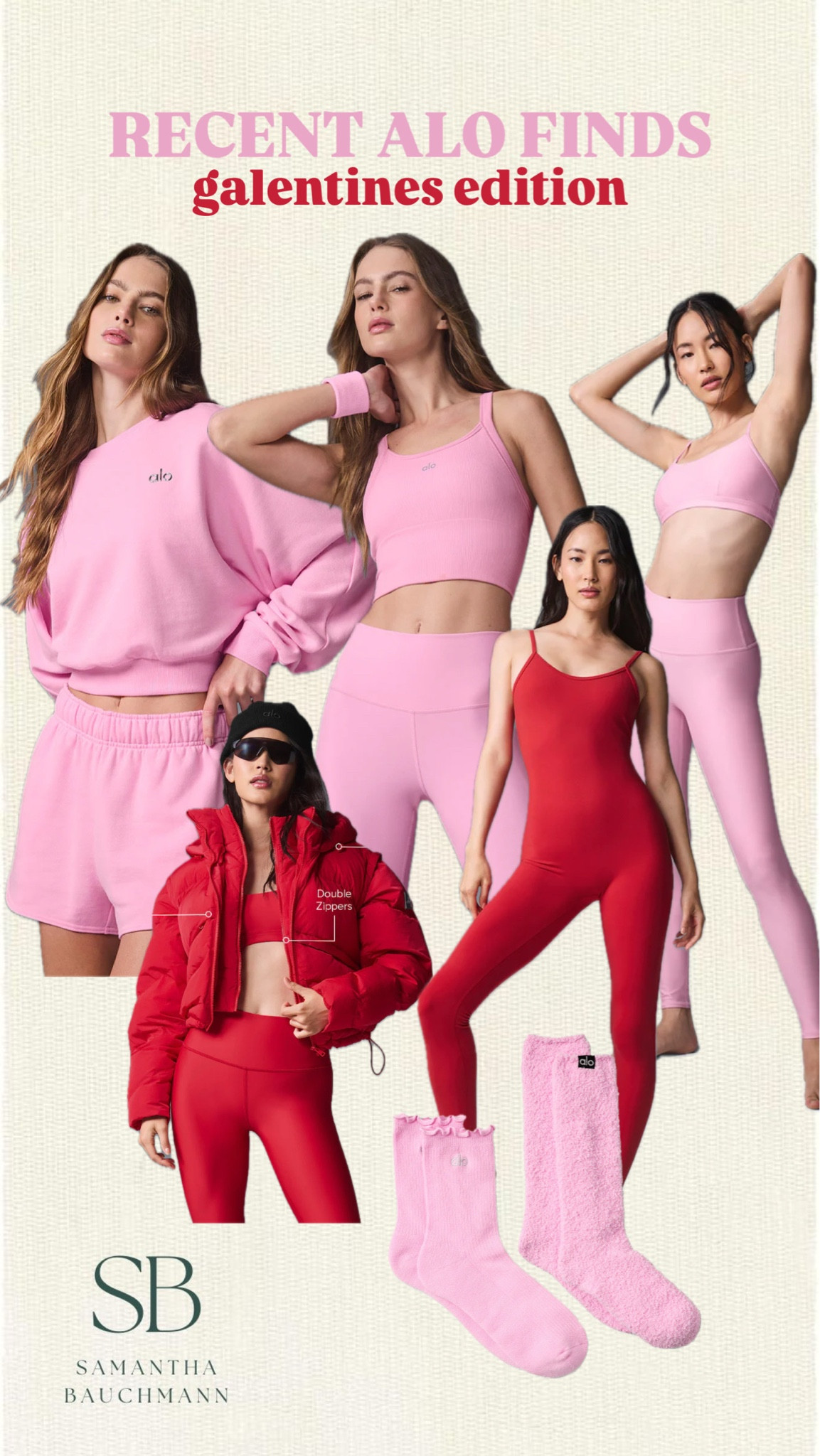 Alo sweet pink + bold red finds for Valentine’s Day 

Alo, Alo set, Alo yoga, leggings, activewear, athleisure, Valentine’s Day, galentines day, boy mom, mom of 4, Samantha Bauchmannn

#LTKGiftGuide #LTKStyleTip #LTKActive
