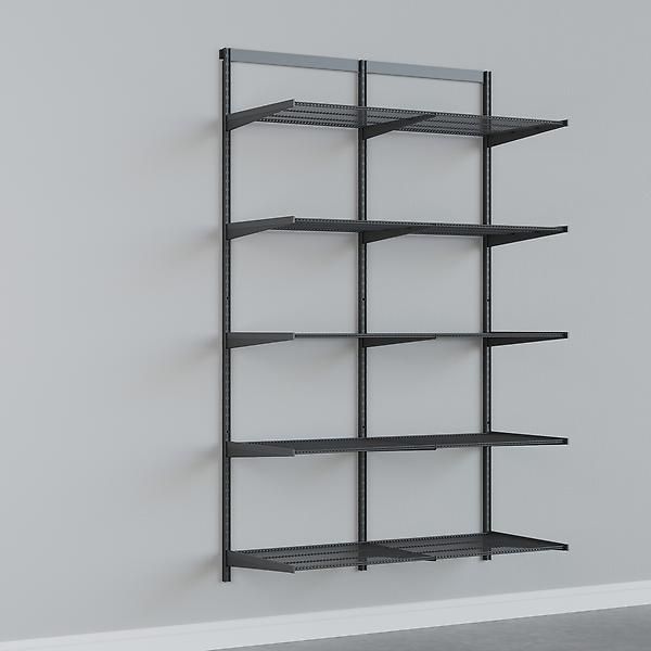 Garage+ 7-Tier 4' Wall Shelving Solution | The Container Store