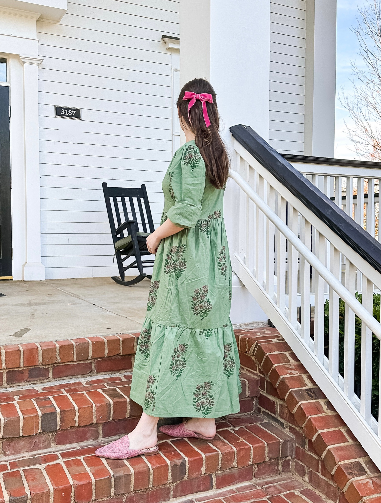The unexpected fall combo from the shop ‘all in the detail’— green and pink!💗💚

#falldresses #thanksgivingoutfit #grandmillennialstyle #grandmillennials #maxidress #hairbows #hairaccessories 

#LTKstyletip #LTKSeasonal #LTKsalealert