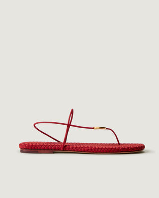 Gaia Sandal | Rosso | Naghedi