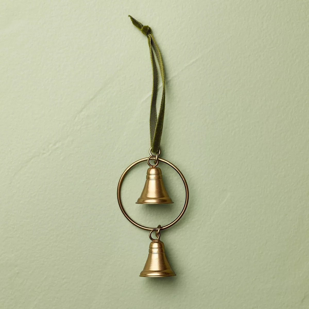 Brass Bell Ring Christmas Tree Ornament - Hearth & Hand™ with Magnolia | Target