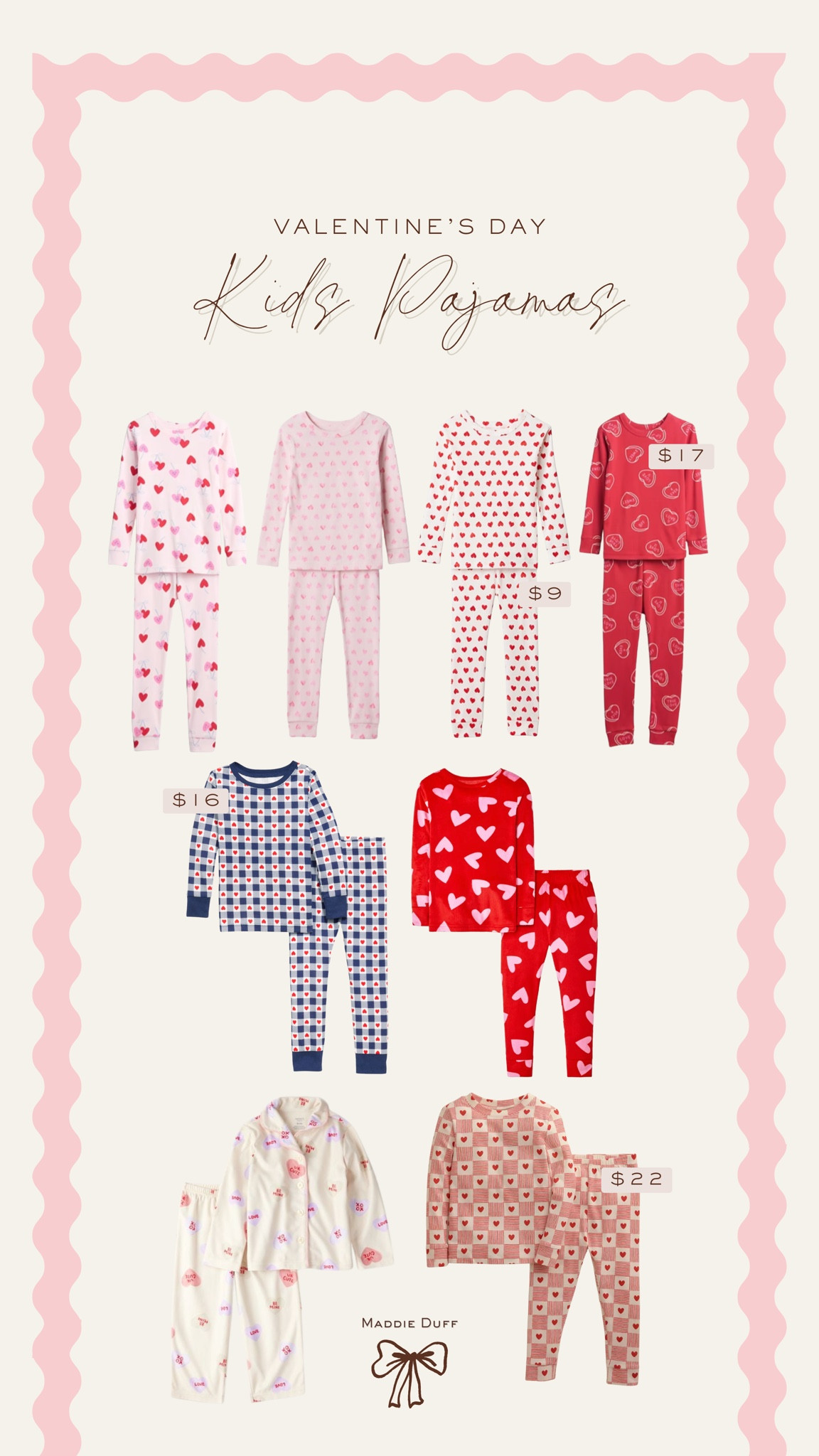 Toddler Valentine’s Day pajamas under $25!

Valentine’s Day, kids Valentine’s Day, valentines pajamas 

#LTKmomlife #LTKKids #LTKBaby