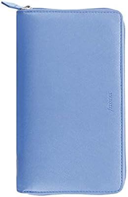 Filofax 2021 Saffiano Zip Vista Blue - Personal Compact, 6 Rings, Includes Week On 2 Pages Calend... | Amazon (UK)